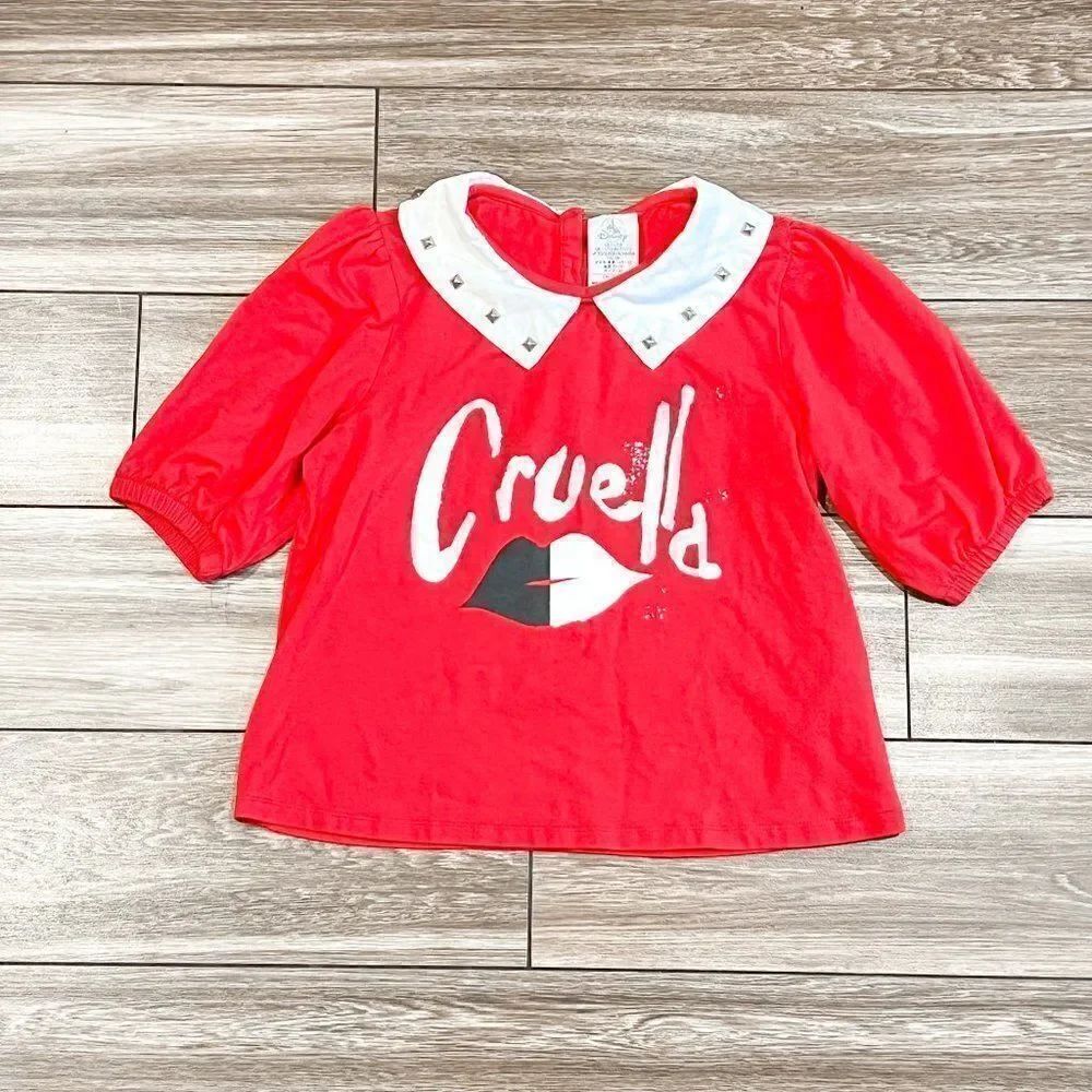 Disney's Cruella Deville Shirt, Size 11/12